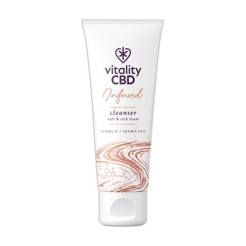 Vitality CBD Infused Cleanser, pianka do oczyszczania twarzy, 100 ml