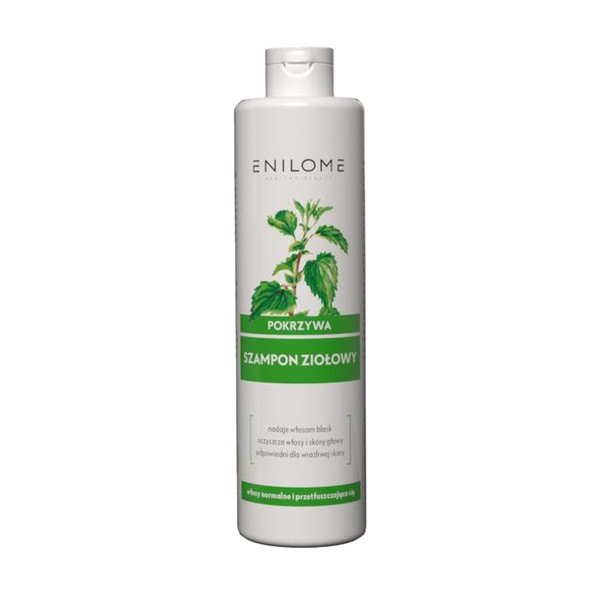 Enilome Enilome Healthy Beauty Pokrzywa, szampon ziołowy, 300 ml — Składniki i ocena