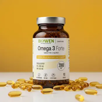 Biowen, Omega 3 Forte, kapsułki, 90 szt.