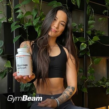 GymBeam Ekstrakt z bambusa, kapsułki, 60 szt.