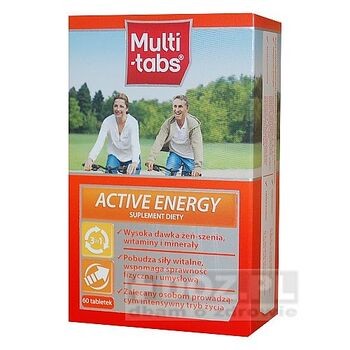 Multi-Tabs Active Energy (Multi-Tabs Active), tabletki, 60 szt