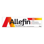 Allefin, (20 mg + 10 mg)/g, żel, 30 g