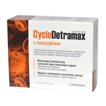 CycloDetramax, tabletki powlekane, 60 szt.
