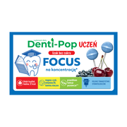 Denti-Pop Uczeń Focus, lizaki, smak wiśniowo-jagodowy, 40 szt. https://azcdn.doz.pl/image/d/product/c918026d-scale-180x180.png