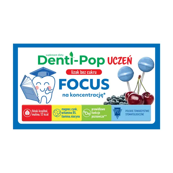 Magnez 28,13 mg 40 lizaków [Denti-Pop] - Denti-Pop