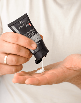 Seboradin Men, krem do twarzy i skóry z zarostem, 50 ml