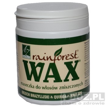 Wax Rainforest, maseczka, do włosów zniszczonych, 250 ml