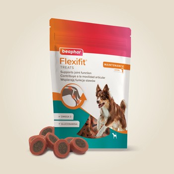 Beaphar Flexifit Treats Dog, przysmaki dla psa, 150 g