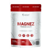 Wish Magnez Magnesium Citrate, proszek, 1000 g        