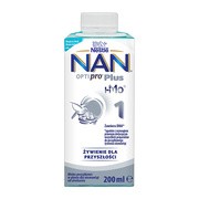 alt Nan Optipro Plus 1 HM-0, mleko początkowe w płynie płyn, od urodzenia, 200 ml