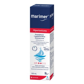 Marimer hipertoniczny, roztwór wody morskiej, 100 ml 