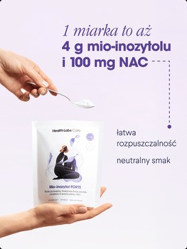 Health Labs Care Mio-inozytol Forte, proszek, 309 g