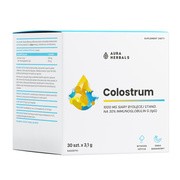 Aura Herbals Colostrum 1000 mg, saszetki z proszkiem, smak bananowy, 30 szt. https://azcdn.doz.pl/image/d/product/8efa7471-scale-180x180.png