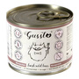 Gussto Fresh Wild Boar, mokra karma dla kotów, dzik, 200 g