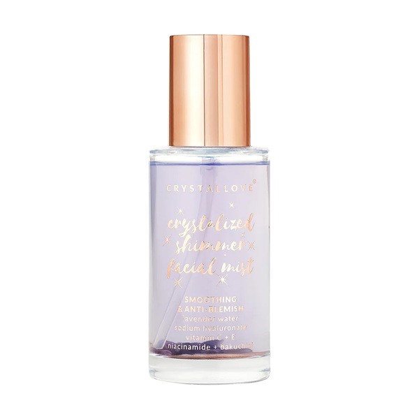 Crystallove Crystallove, mgiełka do twarzy z ametystem i lawendą, 100 ml — Inhaltsstoffe und Bewertung