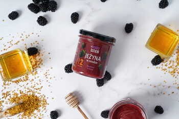 Pszczelarz Kozacki, Na dobry dzień, miód z jeżyną, 375 g