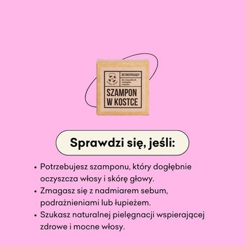 Mydlarnia 4 Szpaki, detoksykujący szampon w kostce, 75 g