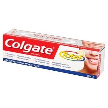 Colgate Total Advanced Whitening Fluor, pasta do zębów, 100 ml
