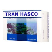 Tran Hasco, 500 mg, kapsułki miękkie, 60 szt.