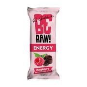 BeRaw! Energy, Raspberry Choco Power, baton, 40 g