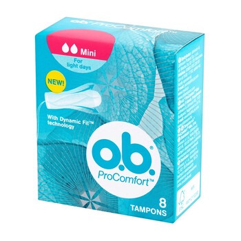 Tampony OB Pro Comfort, mini, 8 szt. - Portal Dbam o Zdrowie
