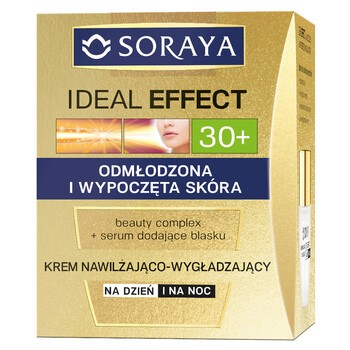 Soraya Ideal Effect 30+, krem nawilżająco-wygładzający na dzień, 50 ml