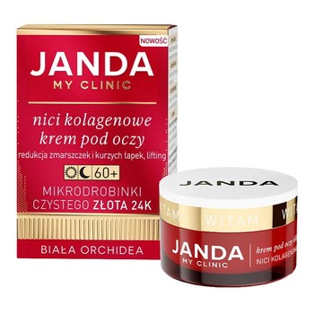 Janda Nici Kolagenowe, krem pod oczy 60+, 15 ml