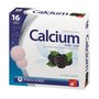 Calcium, tabletki musujące, smak jeżynowy, 16 szt.