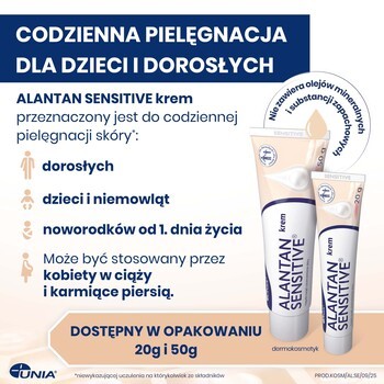 Alantan Sensitive, krem, 20 g
