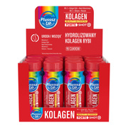 Plusssz Up Kolagen Beauty Blossom Forte Shot, płyn, smak: malina z winogrono i czarną porzeczką, 50 ml x 12 szt.