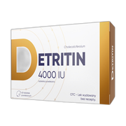 Detritin, 4000 IU, tabletki powlekane, 60 szt.