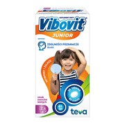 Vibovit Junior, tabletki do ssania o smaku owoców leśnych, od 4 lat, 30 szt.