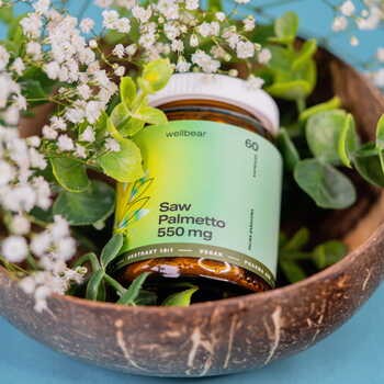 Wellbear Saw Palmetto 550 mg, kapsułki, 60 szt.
