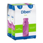 Diben Drink, płyn o smaku owoców leśnych, 4 x 200 ml