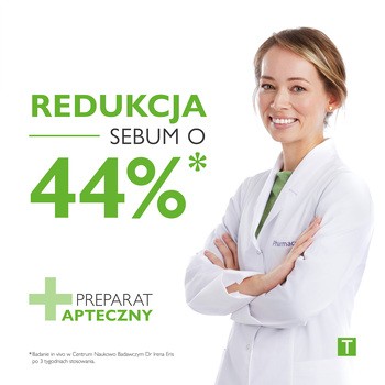 Pharmaceris T Sebostatic Day, Przeciwtrądzikowy Krem Normalizujący ,SPF30, 40 ml