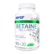 Betaine HCI + pepsin, kapsułki, 120 szt.        