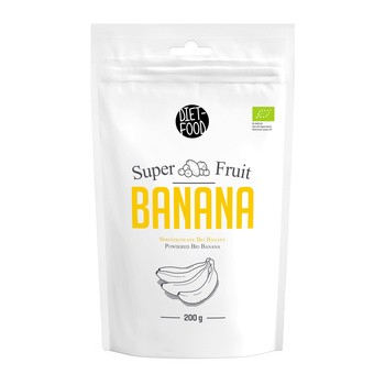 Diet-Food, Bio banan, proszek, 200 g