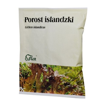 Porost islandzki, zioło pojedyncze, 50 g (Flos)
