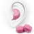 Haspro Moldable, formowane zatyczki do uszu, różowe, 6 par