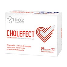 DOZ Product Cholefect, kapsułki, 30 szt.