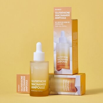 Skin627 Glutathion Niacynamide Ampoule, lekka ampułka rozświetlająca, 34 ml