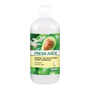 Fresh Juice, żel pod prysznic, avocado, mleko ryżowe, 500 ml 
