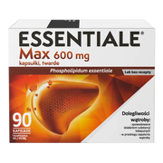 Essentiale Max, 600 mg, kapsułki twarde, 90 szt.