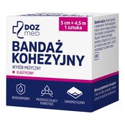 DOZ Med, bandaż elastyczny kohezyjny, 5 cm x 4,5 m, cielisty, 1 szt. https://azcdn.doz.pl/image/d/product/82e23c6a-scale-180x180.png