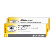 alt Zestaw 2x Allergocrom, 20 mg/ml, krople do oczu