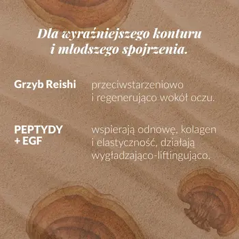 Orientana Reishi, serum ujędrniające pod oczy i na powieki, 15ml