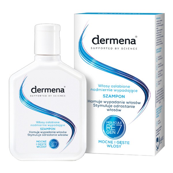 Dermena Dermena, szampon hamujący wypadanie włosów, 200 ml — Inhaltsstoffe i ocena