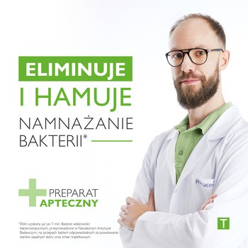 Pharmaceris T Sebo-Acidum-Claris, oczyszczający płyn bakteriostatyczny do twarzy, dekoltu i pleców, 190 ml