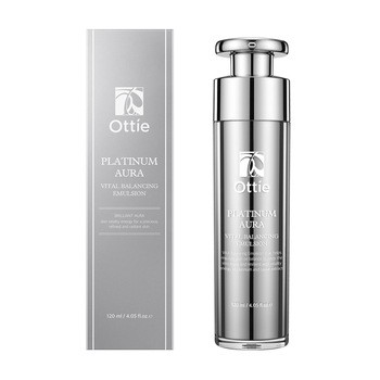 Ottie Platinum Aura Vital Balancing Emulsion, odżywcza emulsja witalna z platyną, 120 ml