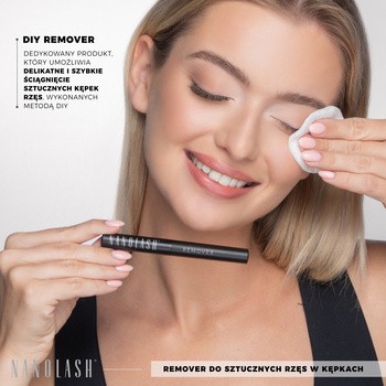 Nanolash DIY Remover, preparat do usuwania sztucznych rzęs, 5 ml